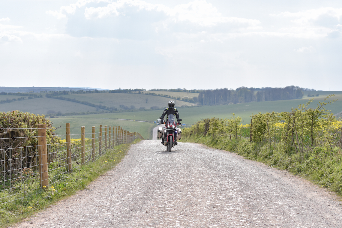 adventure biking day route