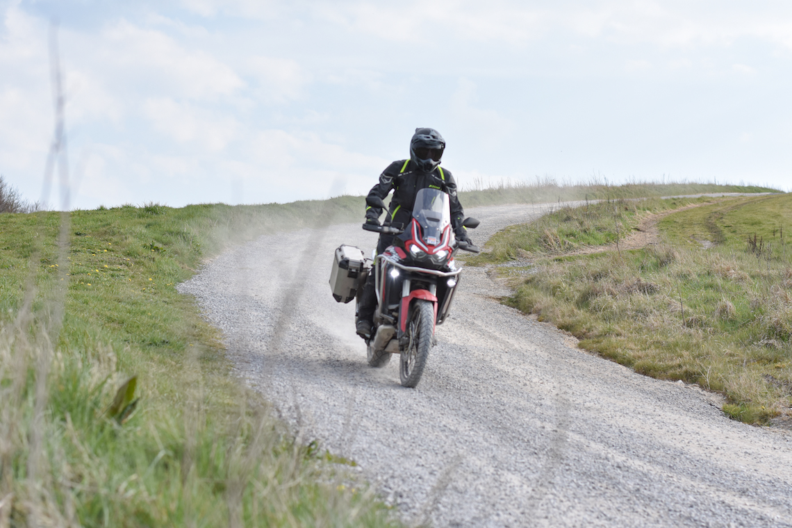 adventure biking day route