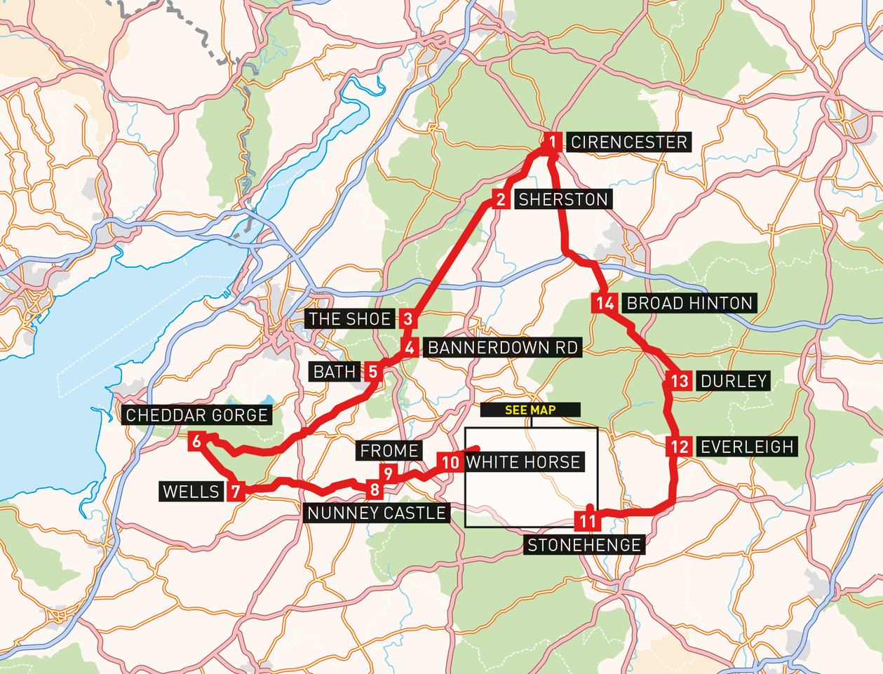adventure biking day route south west england