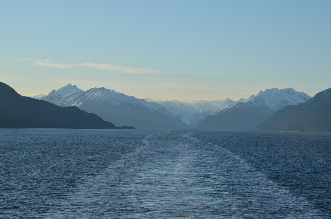 Leaving Alaska behind