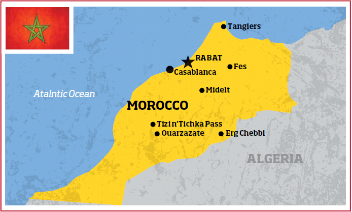 MapMorocco