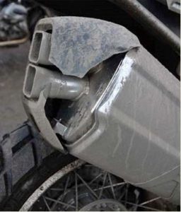 Plastic exhaust cowls
