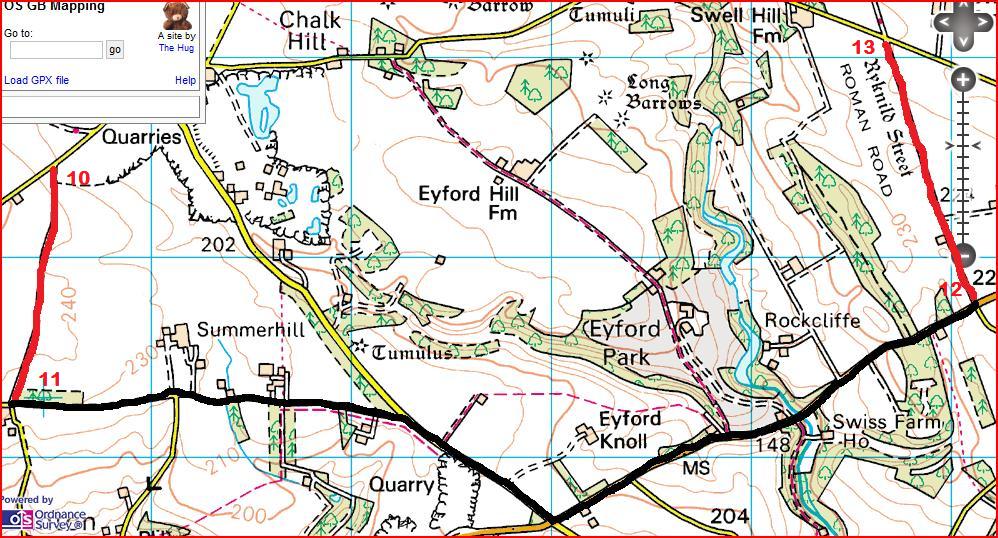 Route Points 10 - 13