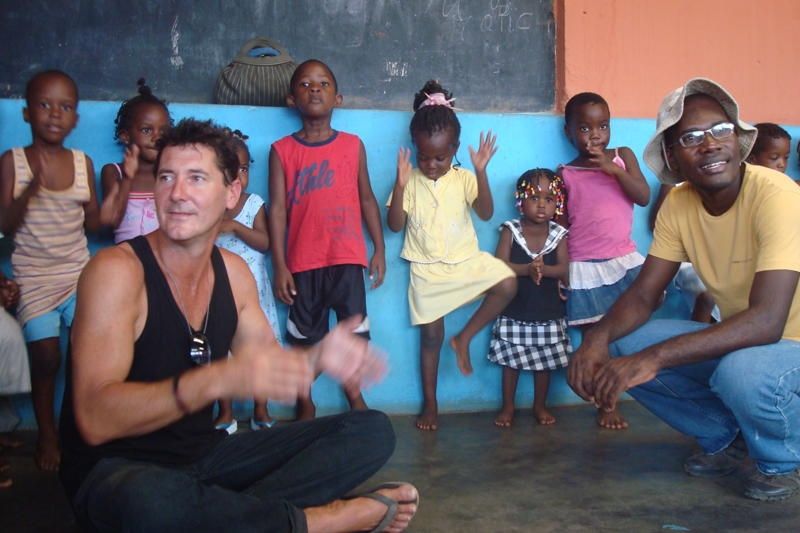 Save the Children Angola Spencer and Team Leader