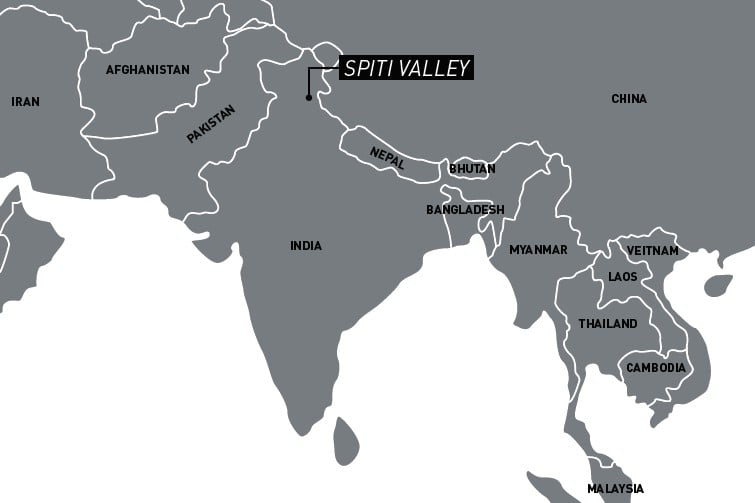 SpitiValleyMAp