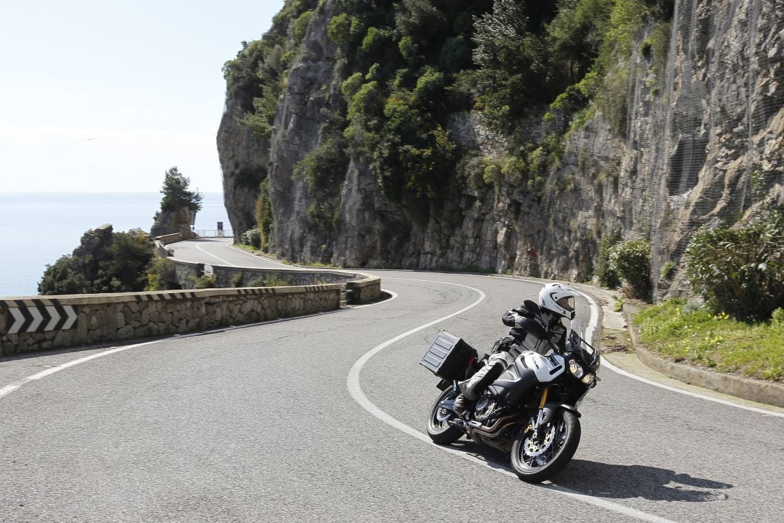 The SS163 along the Amalfi coast. Sublime