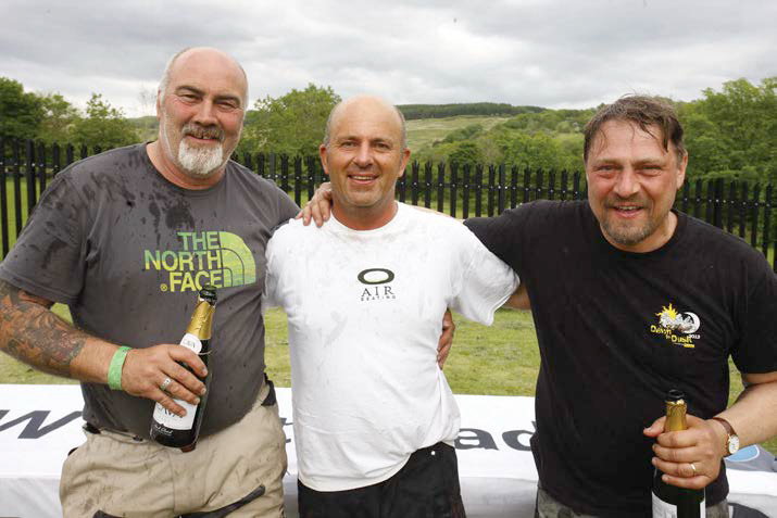 The three winners