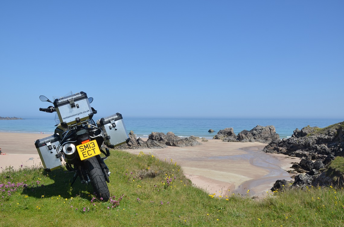 Views over Durness Beach and Atlantic Sea