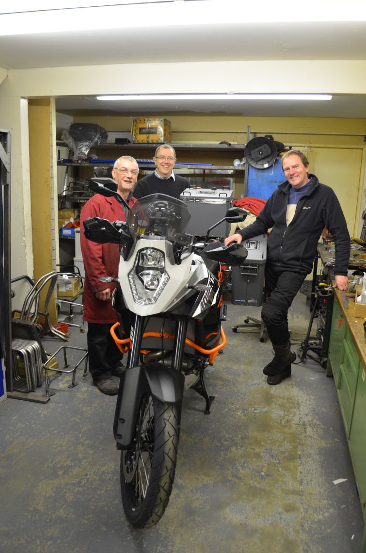 (from L to R) Andy, Dave and Paul