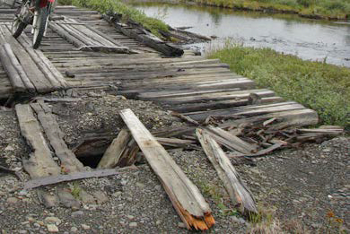 Scary Bridge Crossing