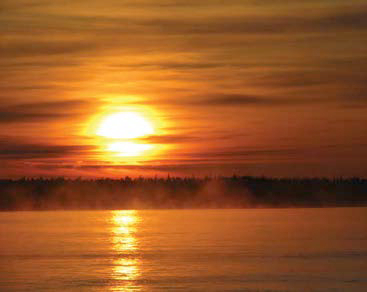 Siberian sunset