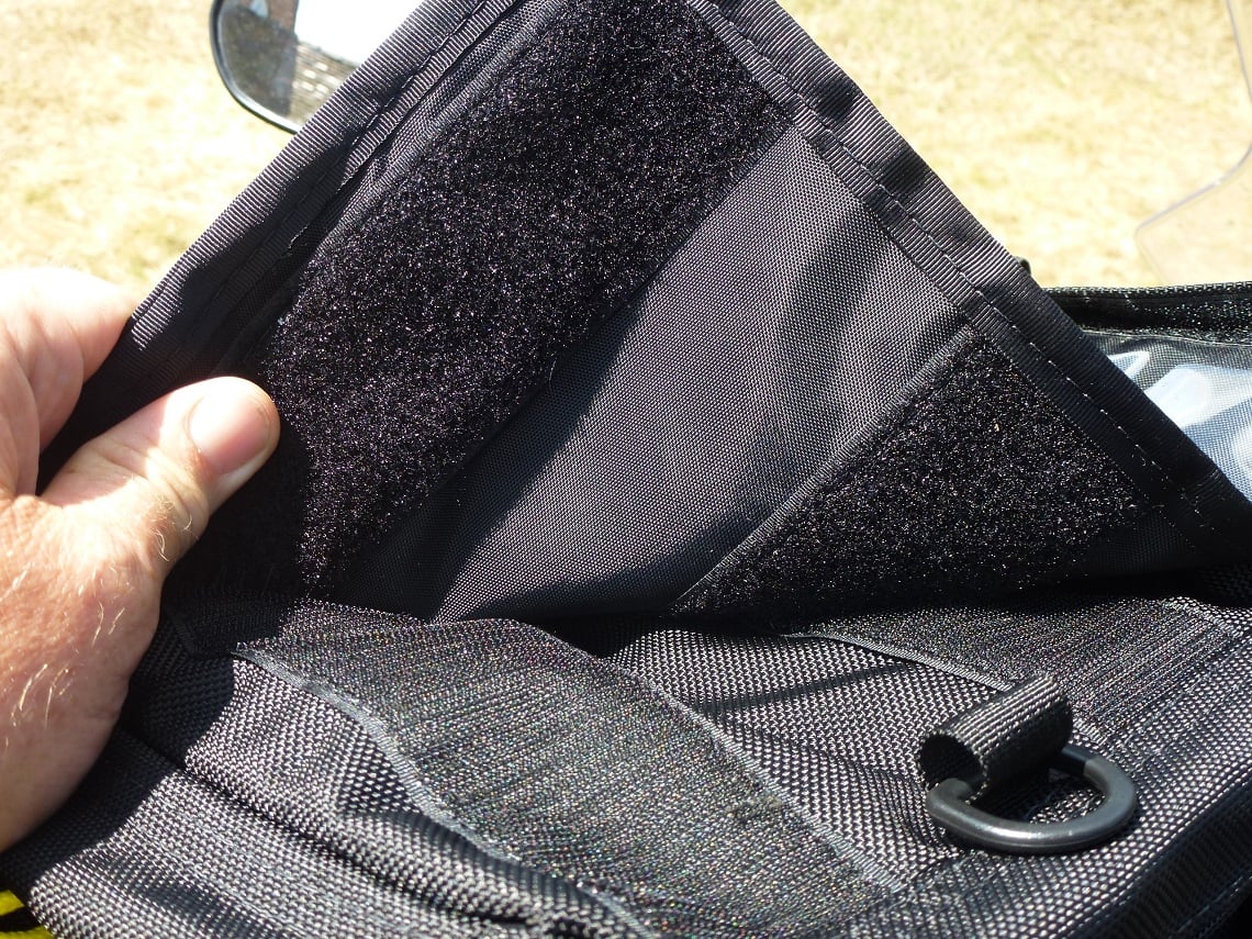 Wolfman detachable map pocket