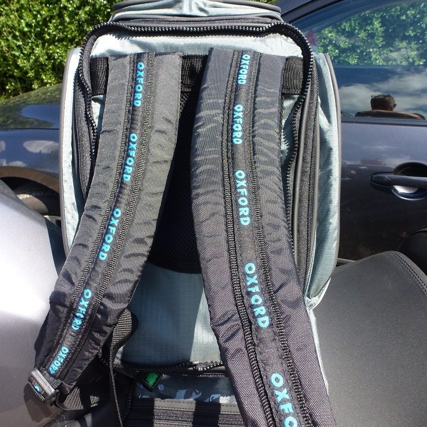 oxford back pack detail