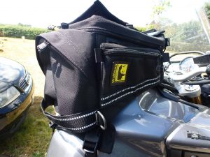 wolfman ranier bag on bike