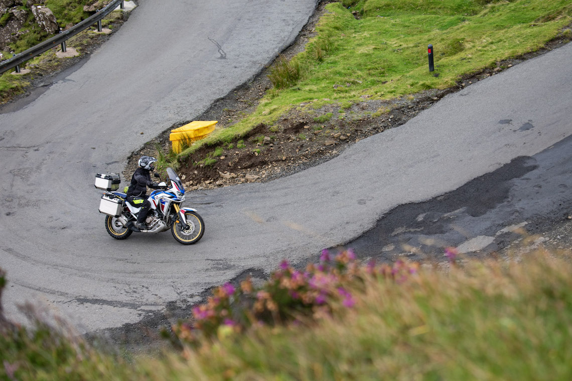 Honda Africa Twin in scotland