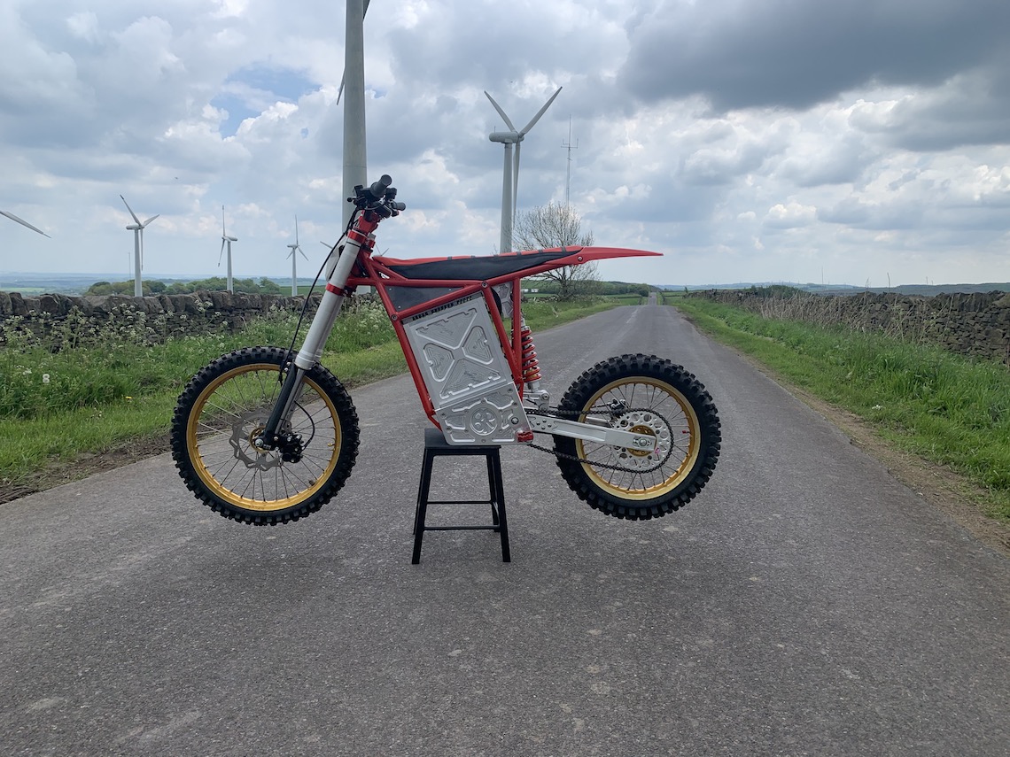 BR-E Spark electric trail bike