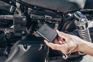 The motorcycle tracker that doesn't need to be professionally installed