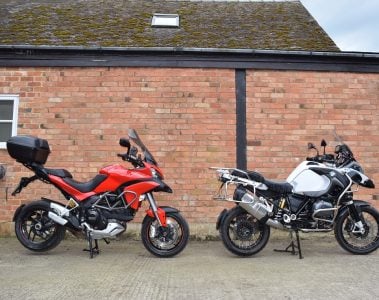 Two completely different bikes