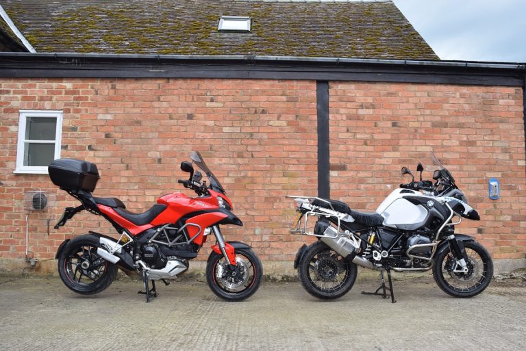 Two completely different bikes