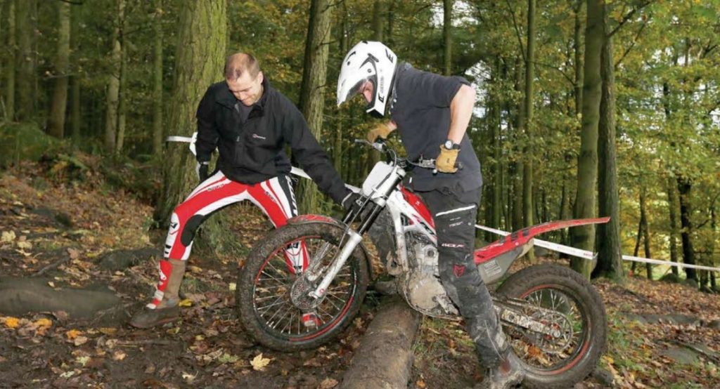 how to ride a trials bike