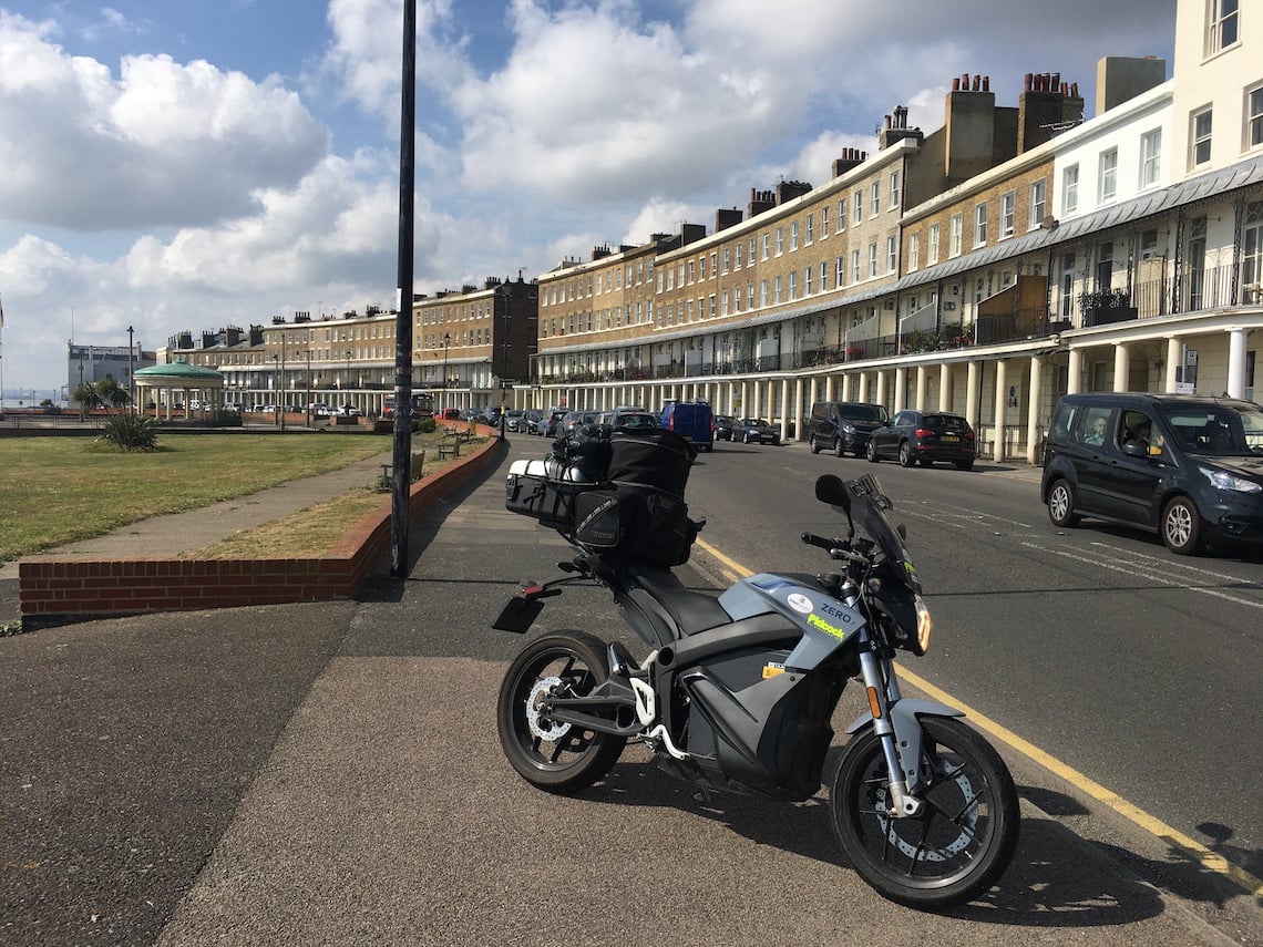 electric motorcycle touring