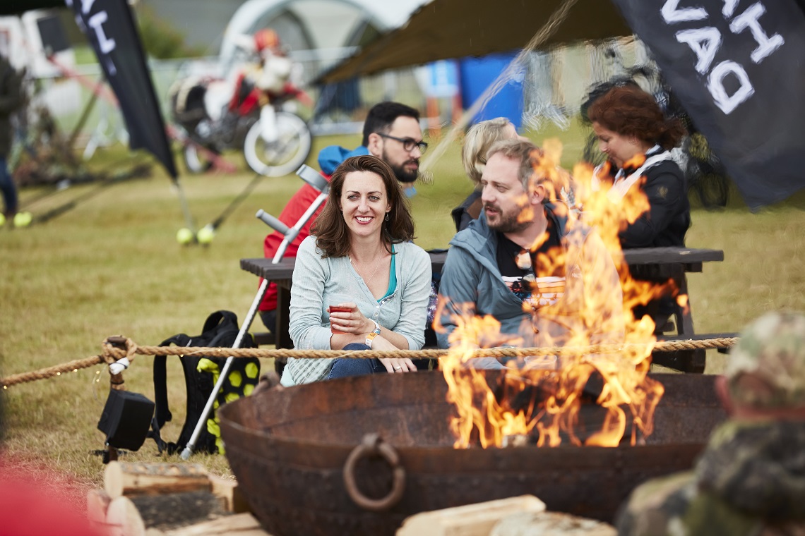 Hear tales from beside the campfire