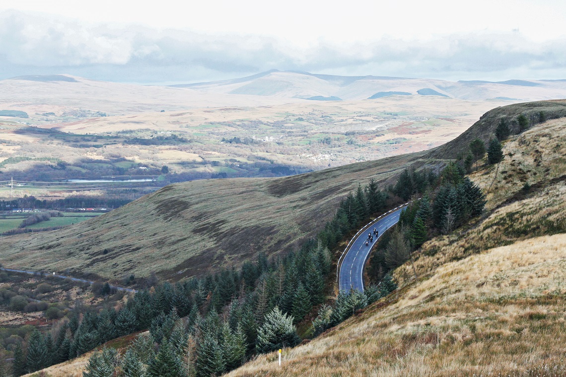 Rhigos Road in the Brecon Beacons