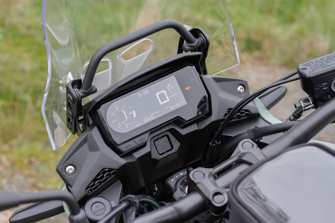 The LCD display