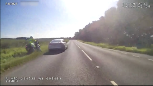 The piece of gear that saved this police biker's life