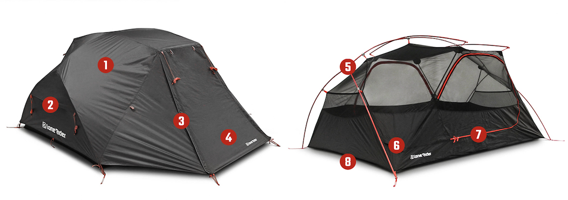 ADV tent lone rider 1 Adventure Bike Rider