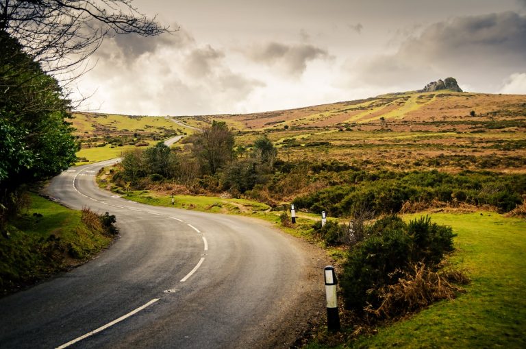 Dartmoor’s remote and twisting roads were a highlight of the ride