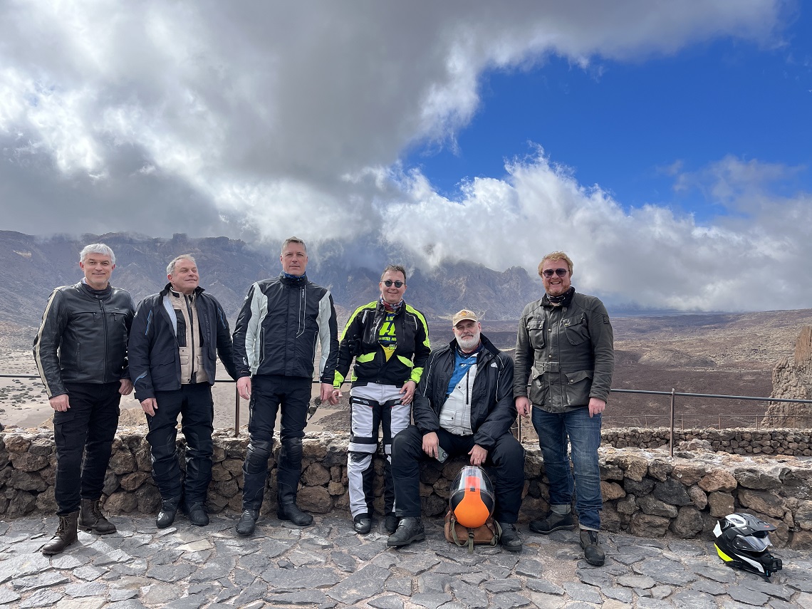 From left to right Max, Andreas, Carsten, Frederico, Ralf, and James