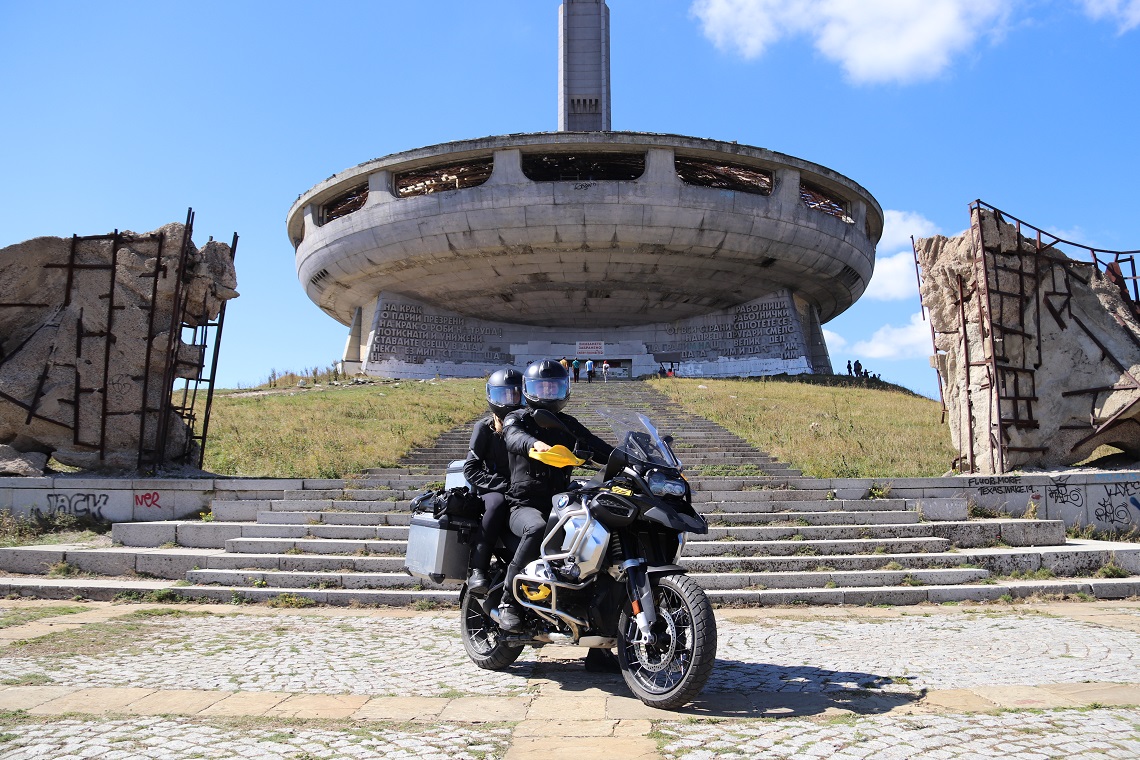 Is it a UFO or is the Buzludzha Monument in Bulgaria