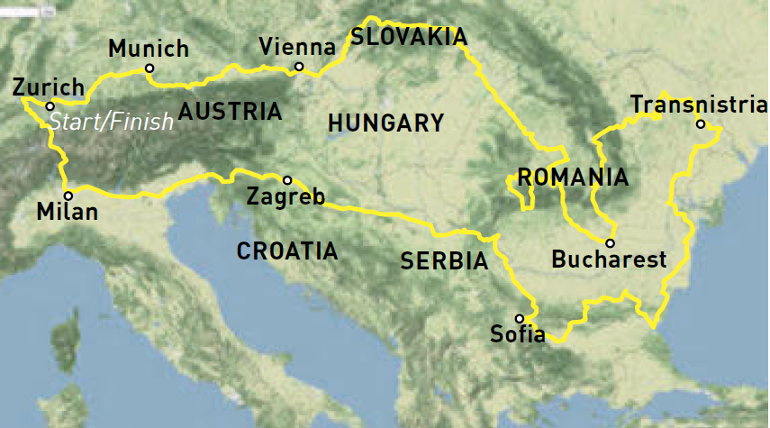 RouteEasternEurope