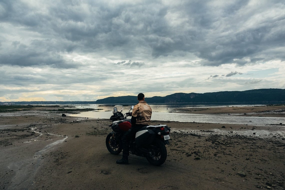Ryan owned a Suzuki V-strom 1000 before trading it in for his BMW F 800 GS