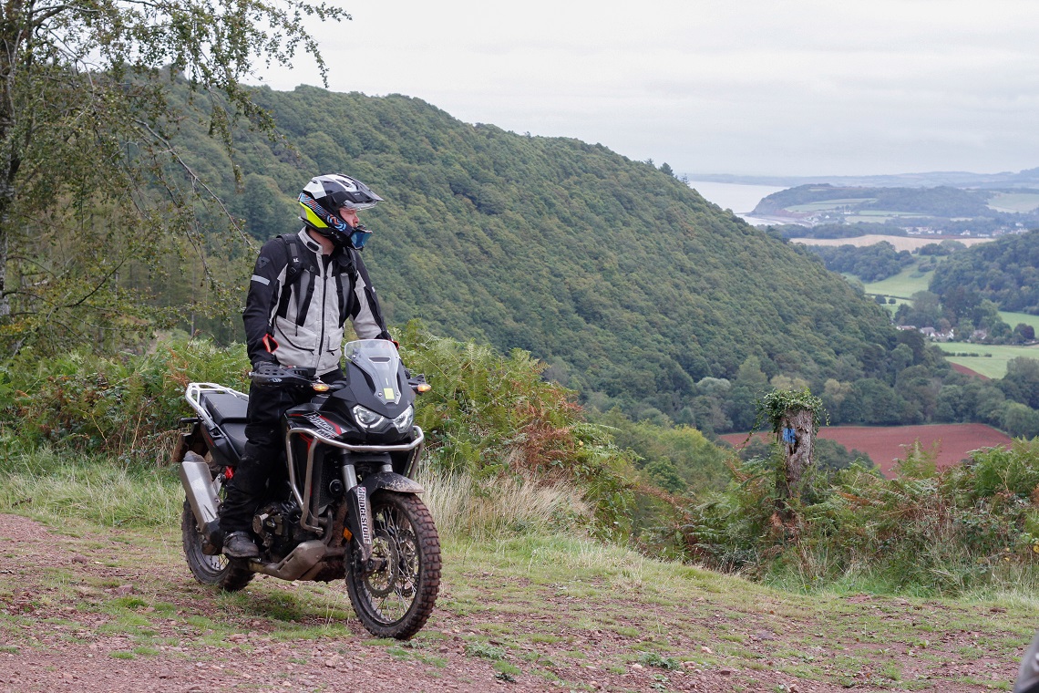 The Honda Adventure has access to private land