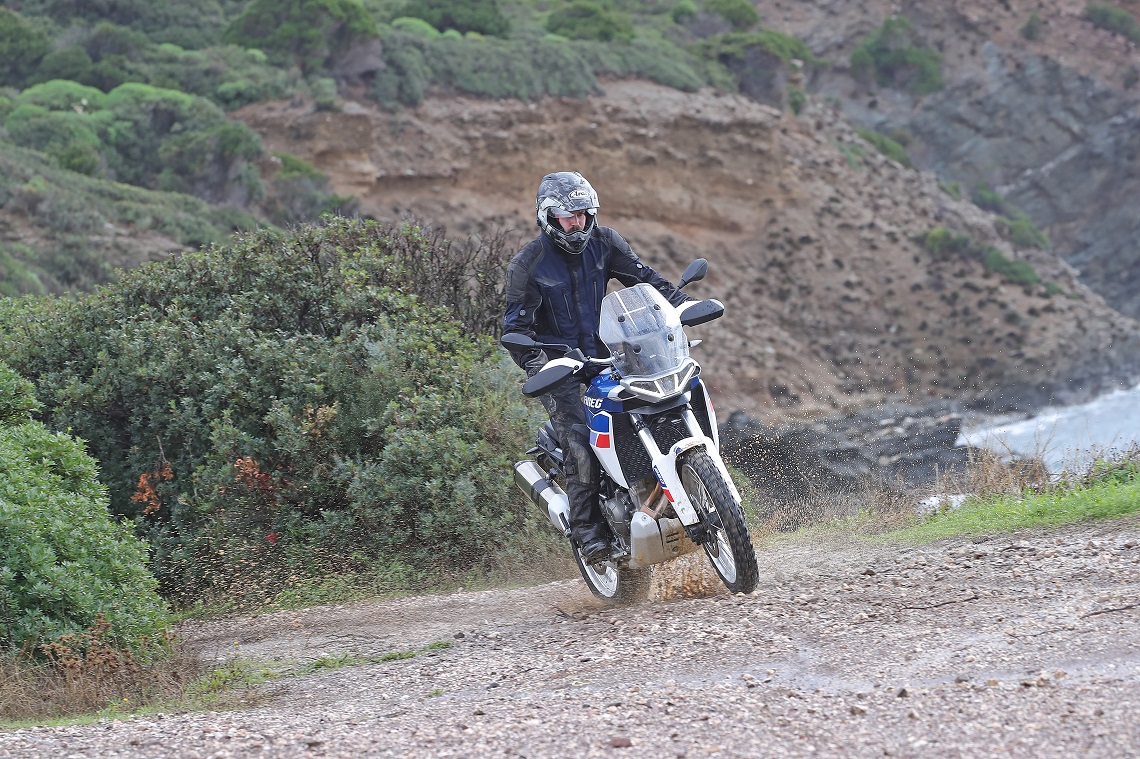 The bike never got out of shape
