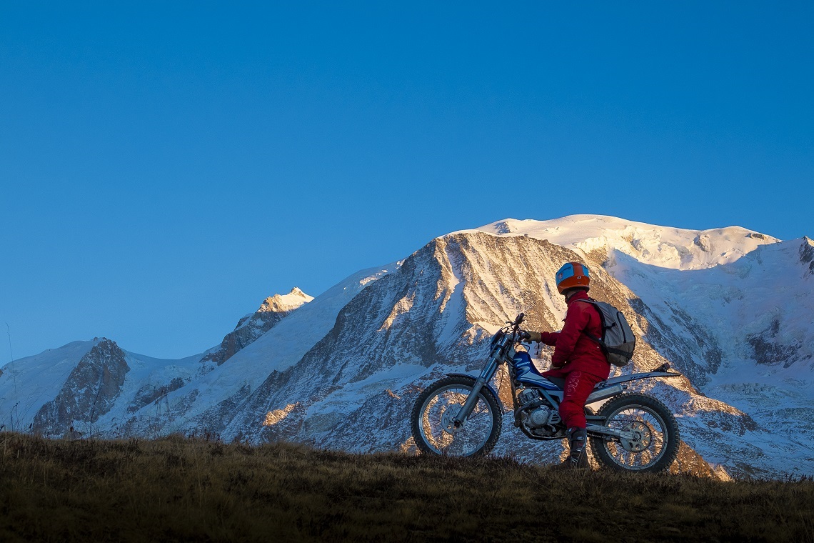 The views in the Alps are even better in winter
