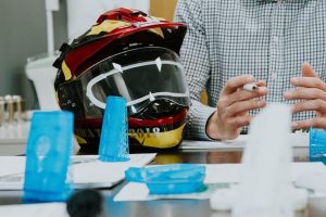 The heated motorcycle visor that banishes fogging