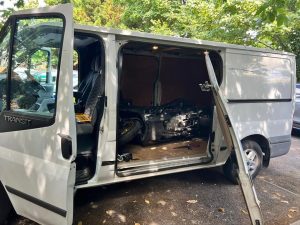 Stolen bike recovered from van