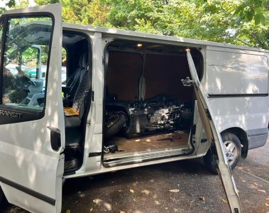 Stolen bike recovered from van