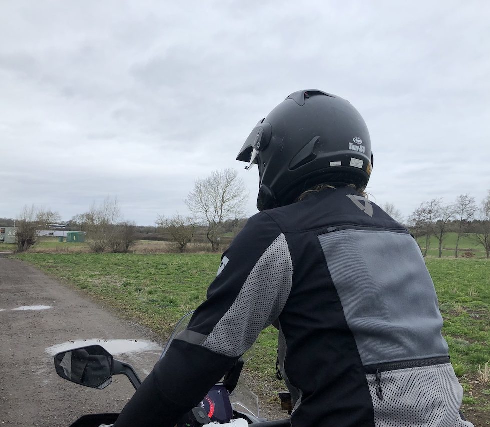 Behind shot of Stratum GTX base layer