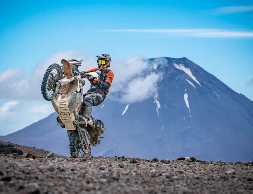 Watch Chris Birch do unbelievable stunts on a KTM 1290 Super Adventure R