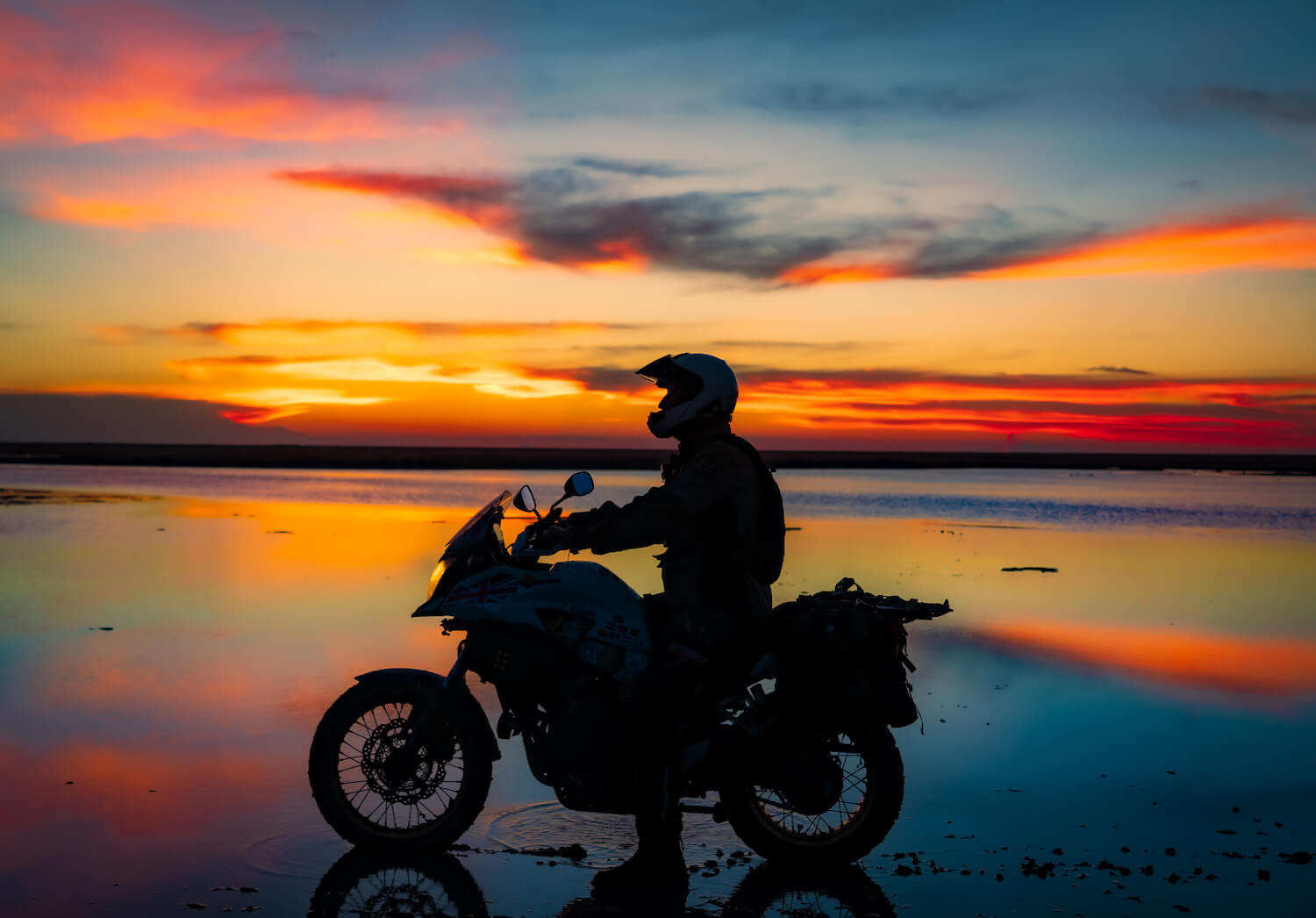 Salt Flat Luke Phillips Ride around the world