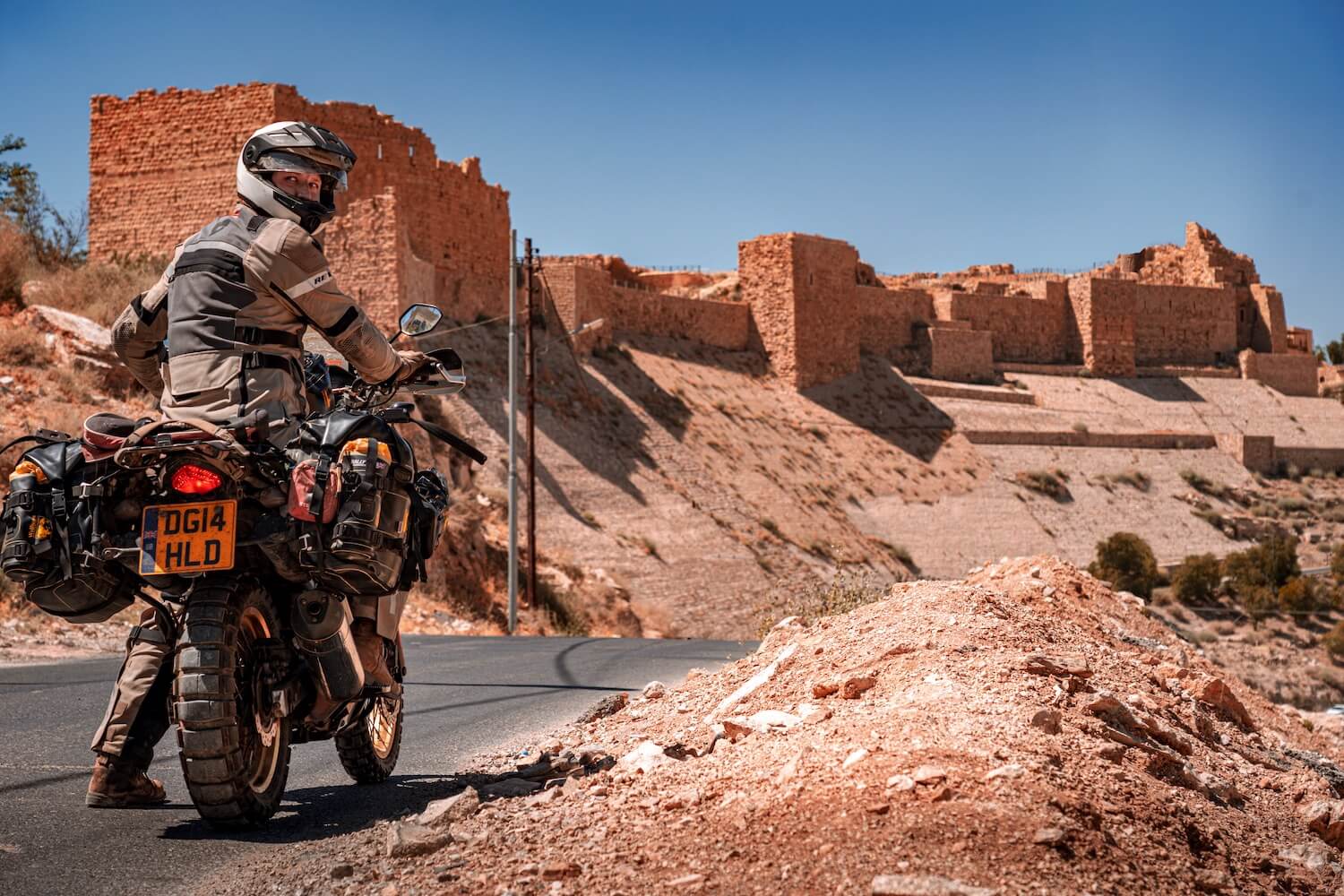 Luke Phillips desert Ride around the world