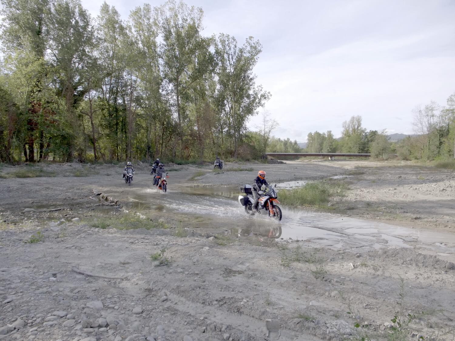 Motorcycle tour in Italy