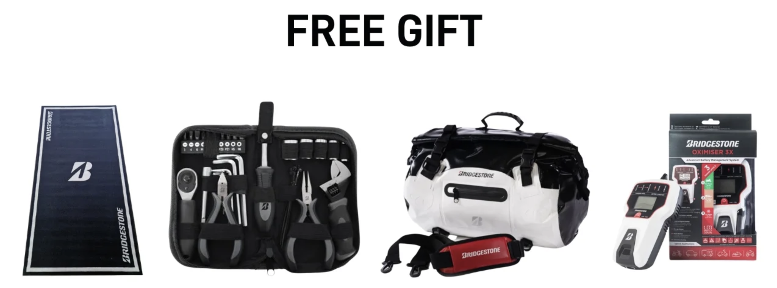 Bridgestone free gifts ABR Festival 2024