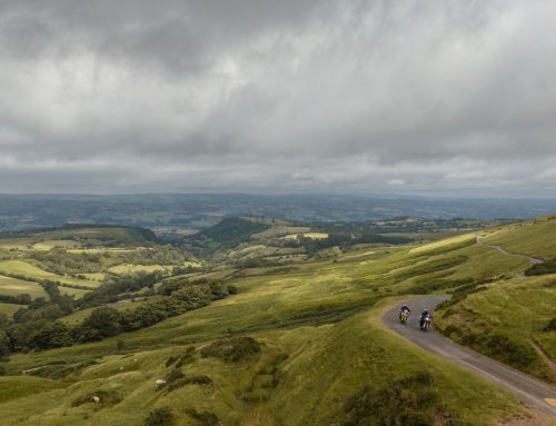 Get the waypoints and GPX file for the Spine of the Dragon route in Wales