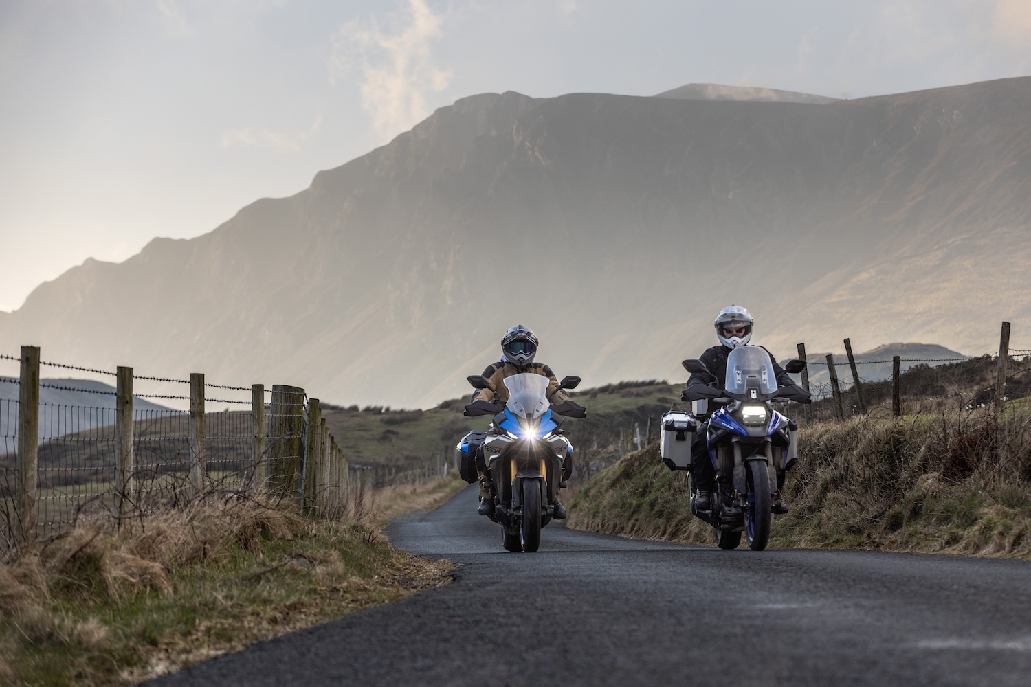 Suzuki V-Strom 1050 and Suzuki GSX-S1000GT adventure bike sports tourer comparison