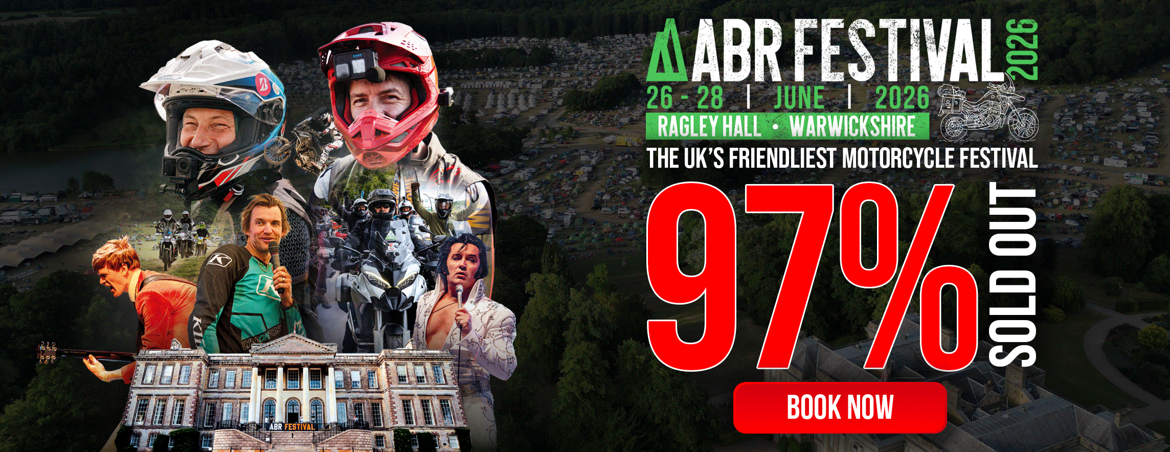 ABR Festival 2026 tickets are 97% sold out